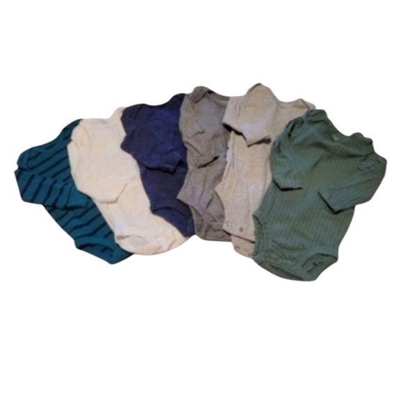 Carter's Other - EUC Carters Assorted Color Infant One Pieces Bundle Size 3 To 6 Months